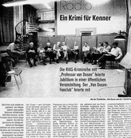 Artikel - Ein Krimi für Kenner
