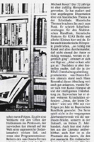 Artikel - Berliner Profile - Michael Koser