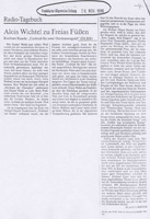 Artikel - Alois Wichtel zu Freias Füßen